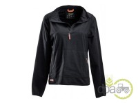 BLUZA POLAR FEMEI CU FERMOAR SCURT ANTRACIT M 38