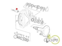 BUCSA CUPLARE PUNTE SPATE John Deere