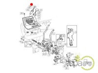 CAPAC MANETA SCHIMBATOR John Deere