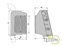 LAMPA SEMNALIZARE STANGA FATA Fiat