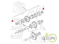 PINION AX POMPA HIDRAULICA New Holland