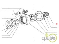 PINION CUTIE VITEZA Fiat