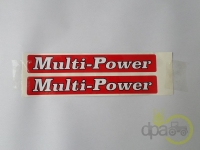 SET EMBLEME MULTI-POWER Massey Ferguson