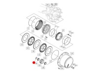 SIGURANTA PINION SATELIT FATA John Deere